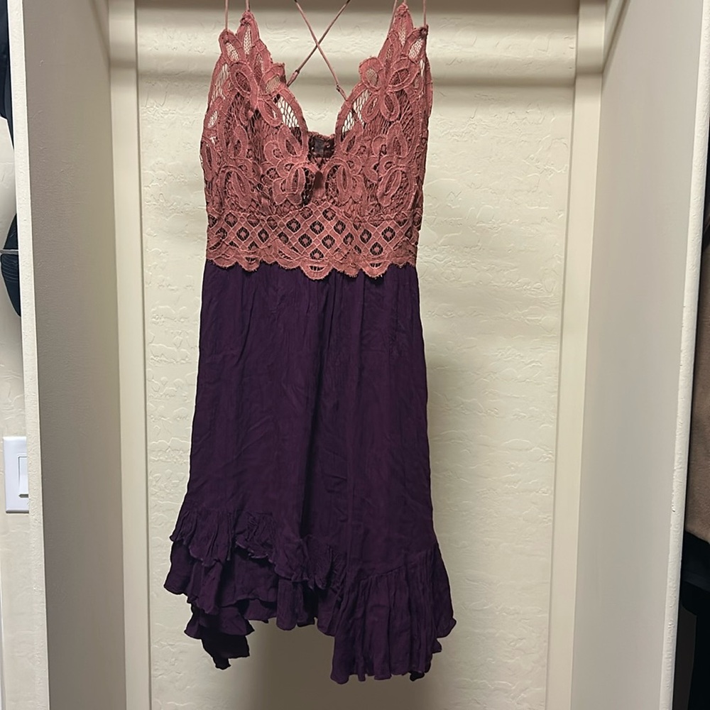 Free People Adela Slip Dress Med